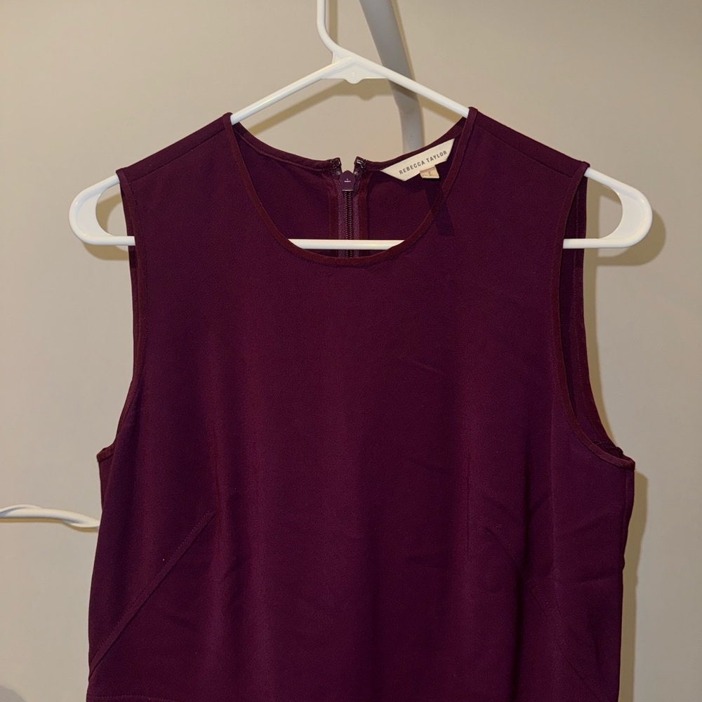 Purple Dress sleeveless